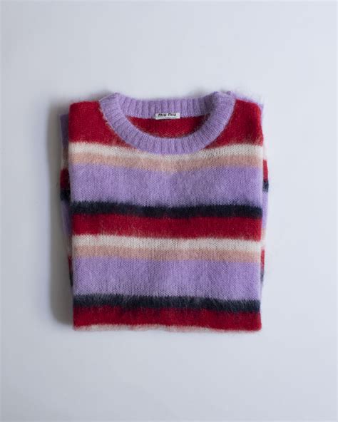 miu miu striped jumper dupe